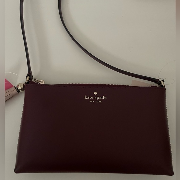 Kate Spade Maroon Purse - Picture 1 of 5